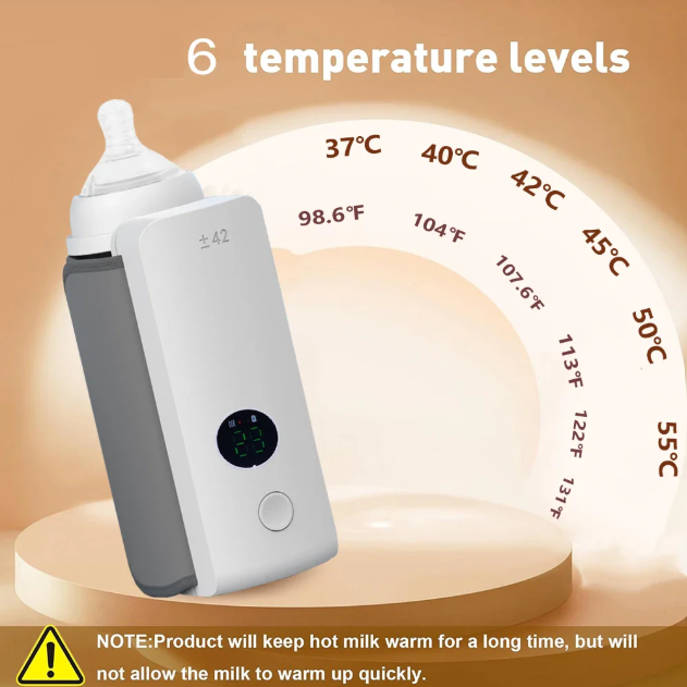 Portable Wireless Baby Bottle Warmer